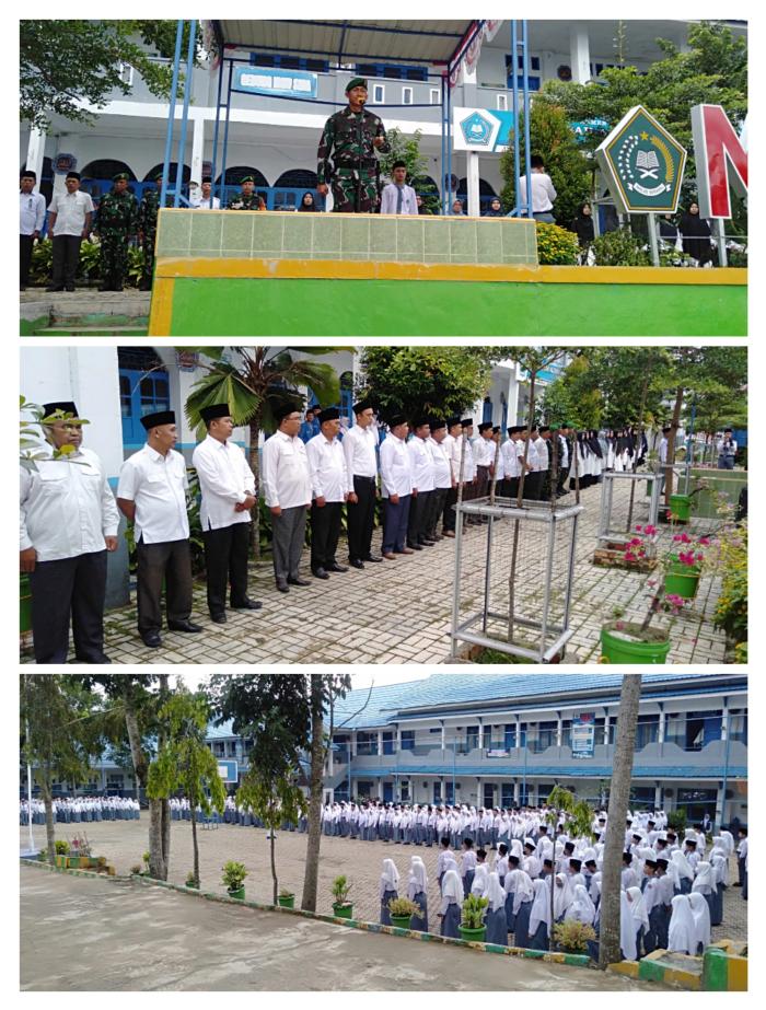 MAN 1 SUNGAI PENUH DIKUNJUNGI  DANDIM 0417 KERINCI