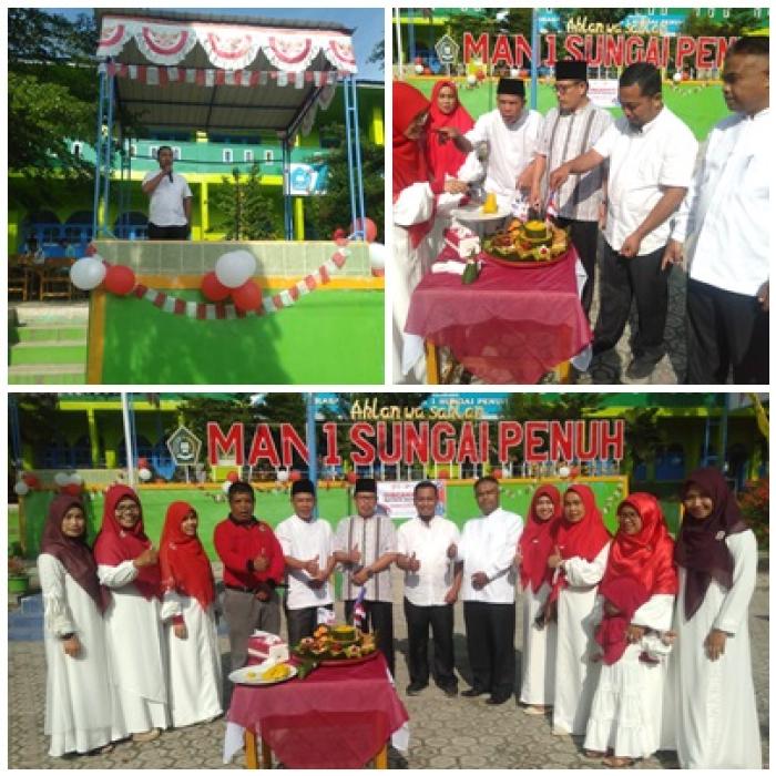 MAN 1 SUNGAI PENUH IKUT MEMERIAHKAN ACARA HUT RI KE 78  TAHUN 2023