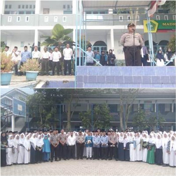 MAN 1 SUNGAI PENUH DI KUNJUNGI SATBIMAS POLRES KERINCI