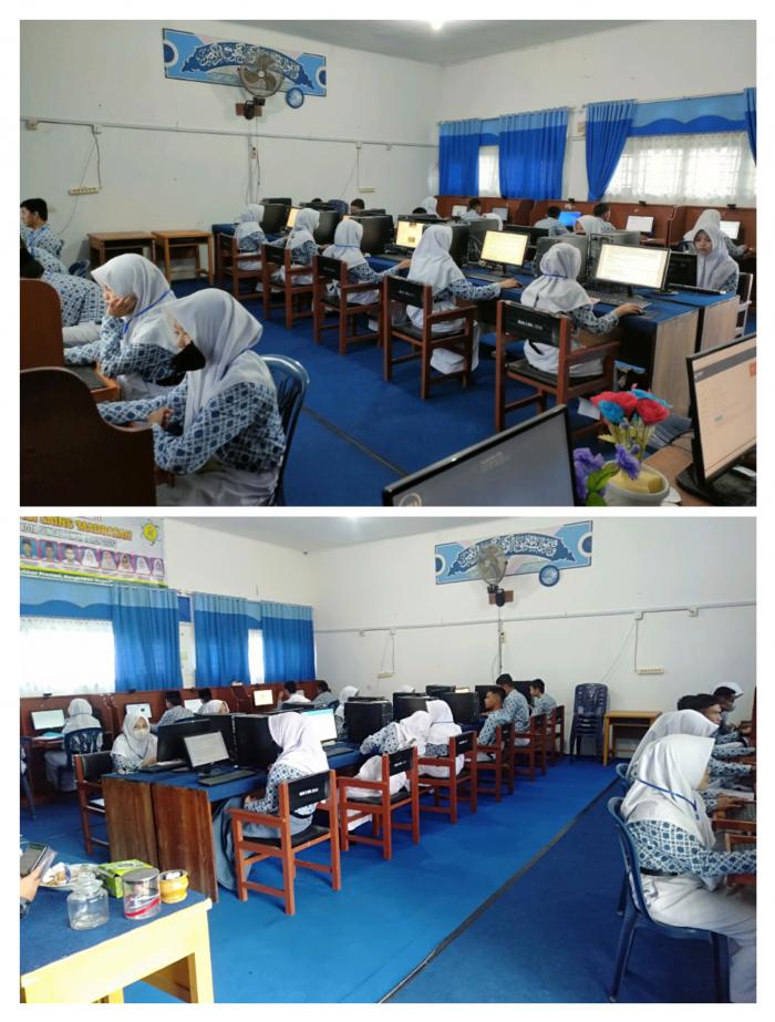 SISWA-SISWI MAN 1 SUNGAI PENUH KELAS XI IKUTI ANBK TAHUN 2022