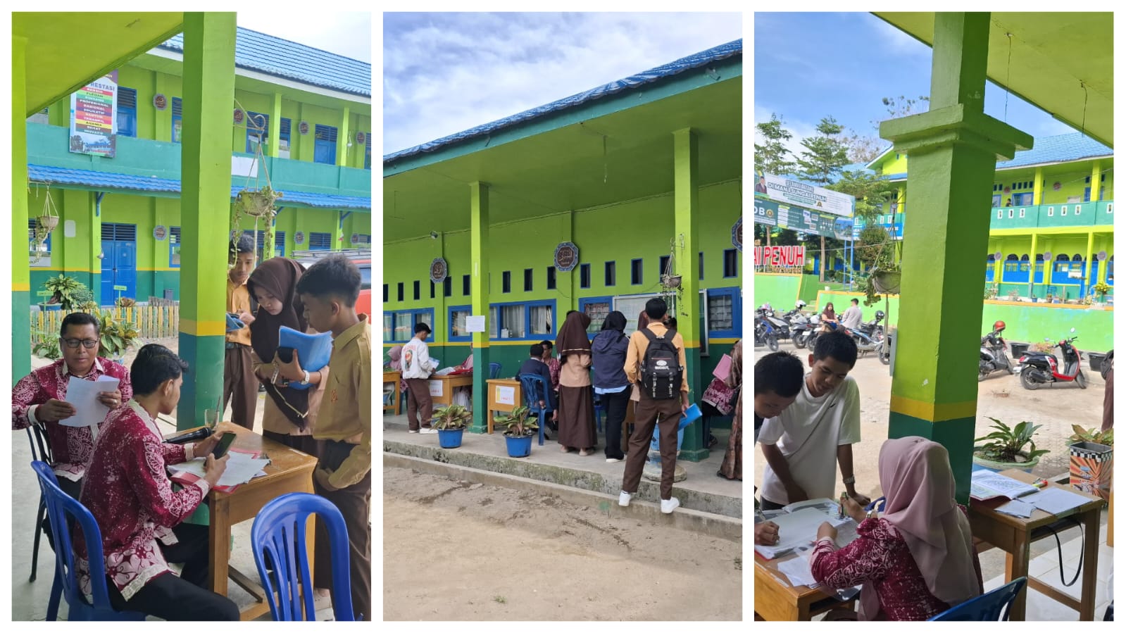 Proses Verifikasi Berkas PPDB MAN 1 Sungai Penuh Tahun Pelajaran 2025/2026 Berjalan Tertib