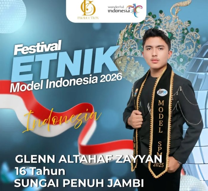 Siswa MAN 1 Sungai Penuh Raih Prestasi Gemilang di Festival ETNIK Model Indonesia 2026