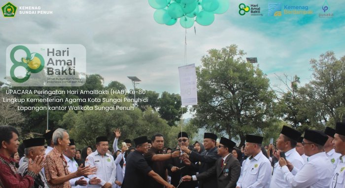 MAN 1 Sungai Penuh Mengikuti Upacara Hari Amal Bakti ke-80