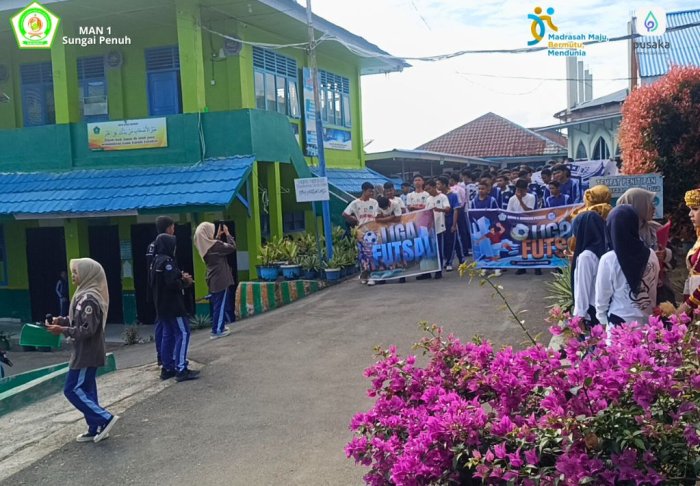 MAN 1 Sungai Penuh Resmi Buka Liga Futsal Tahun 2026