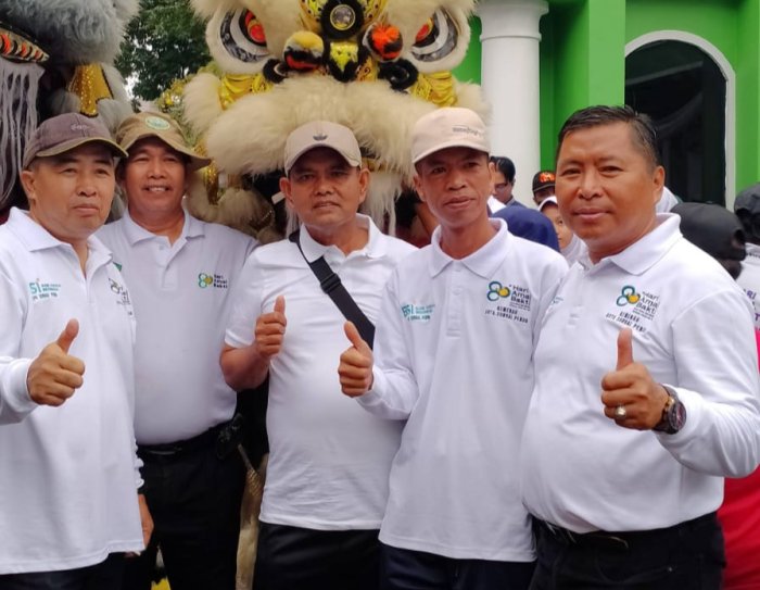 Kepala MAN 1 Sungai Penuh Ikuti Jalan Santai HAB Ke-80 Kemenag RI di Kanwil Kemenag Jambi