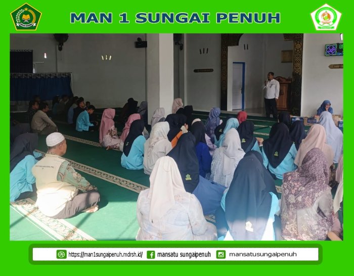 MAN 1 Sungai Penuh Gelar Pertemuan Orang Tua Siswa Bahas Penguatan Kedisiplinan