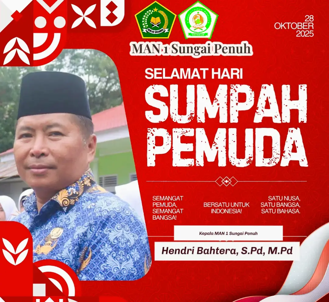 Semangat Pemuda, Semangat Bangsa! Bersatu untuk Indonesia!
